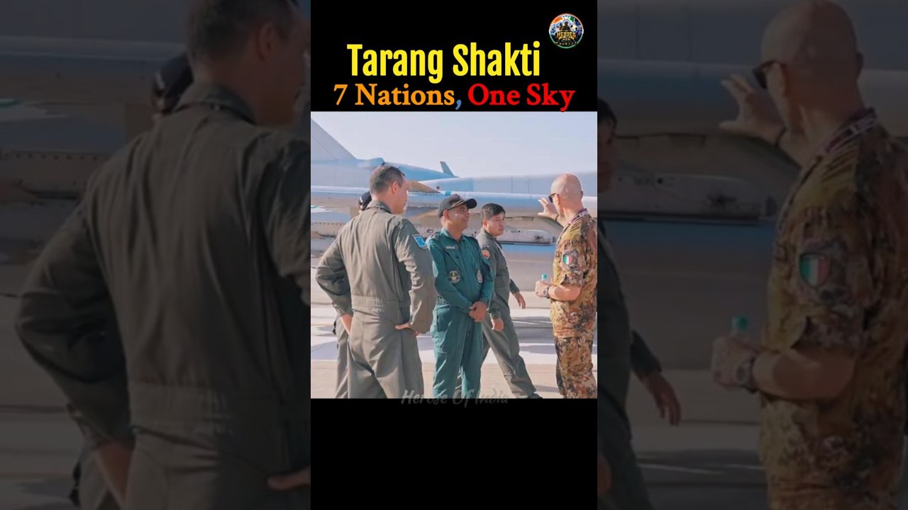 7 Nations, One Sky ✈️ | Exercise Tarang Shakti 2026 | Indian Air Force