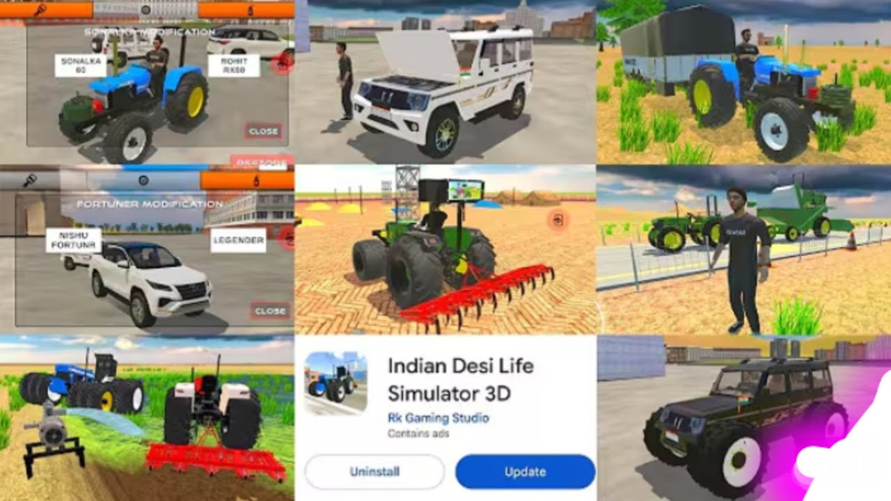 Indian vehicle simulator 3D game new update today