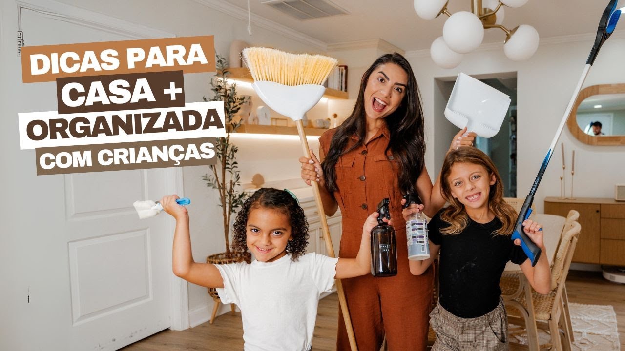 Como Manter Casa Organizada com Crianças - Pri Inspira