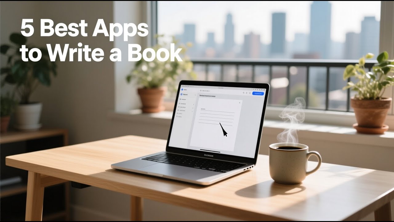 5 Best Apps to Write a Book in 2025 | Tools Every Writer Needs
