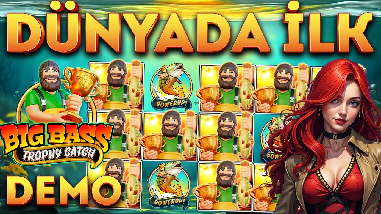 D&Uuml;NYADA İLK 👑 BIG BASS TROPHY CATCH 👑 POTANSİYELİ Y&Uuml;KSEK! #slot #casino