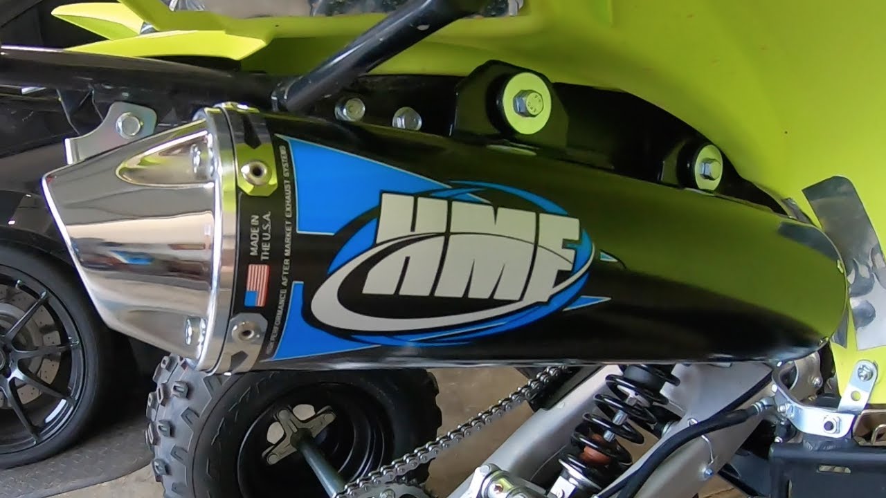 HMF Competition Exhaust install (Slip on) 2020 Raptor 700