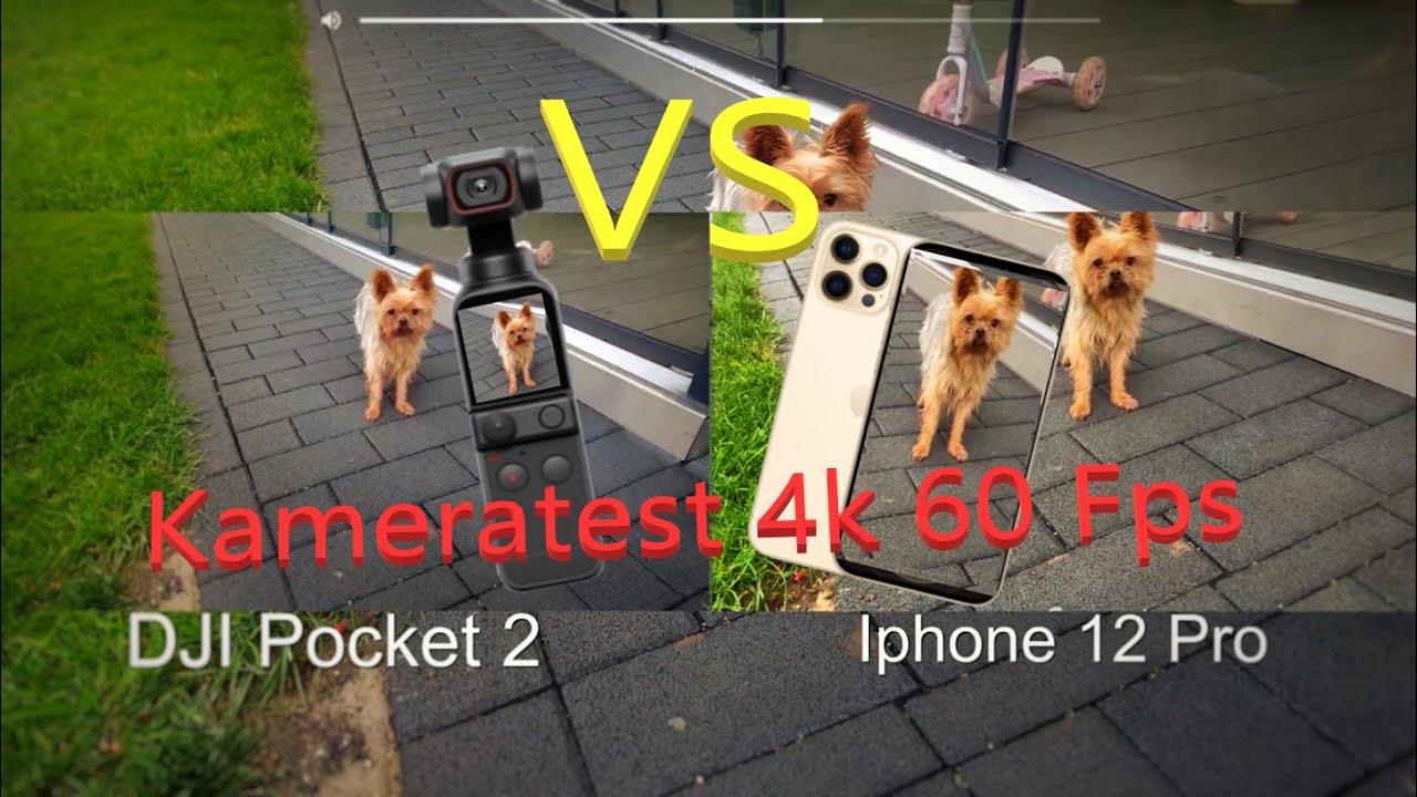 DJI Pocket 2 VS Iphone 12 PRO Kameravergleich 4K 60FPS