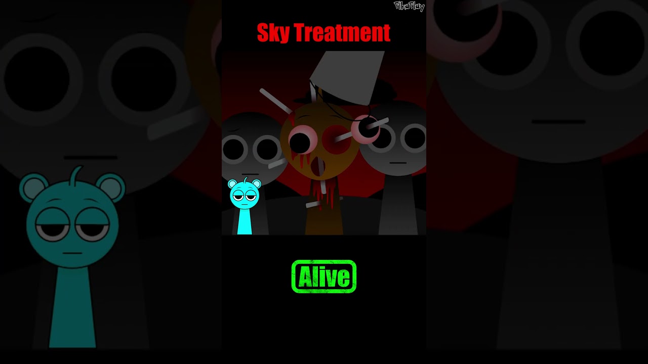BRUD in Wenda Jevin Durple Owackx Sky Raddy Brud Black TREATMENT #sprunki #incredibox