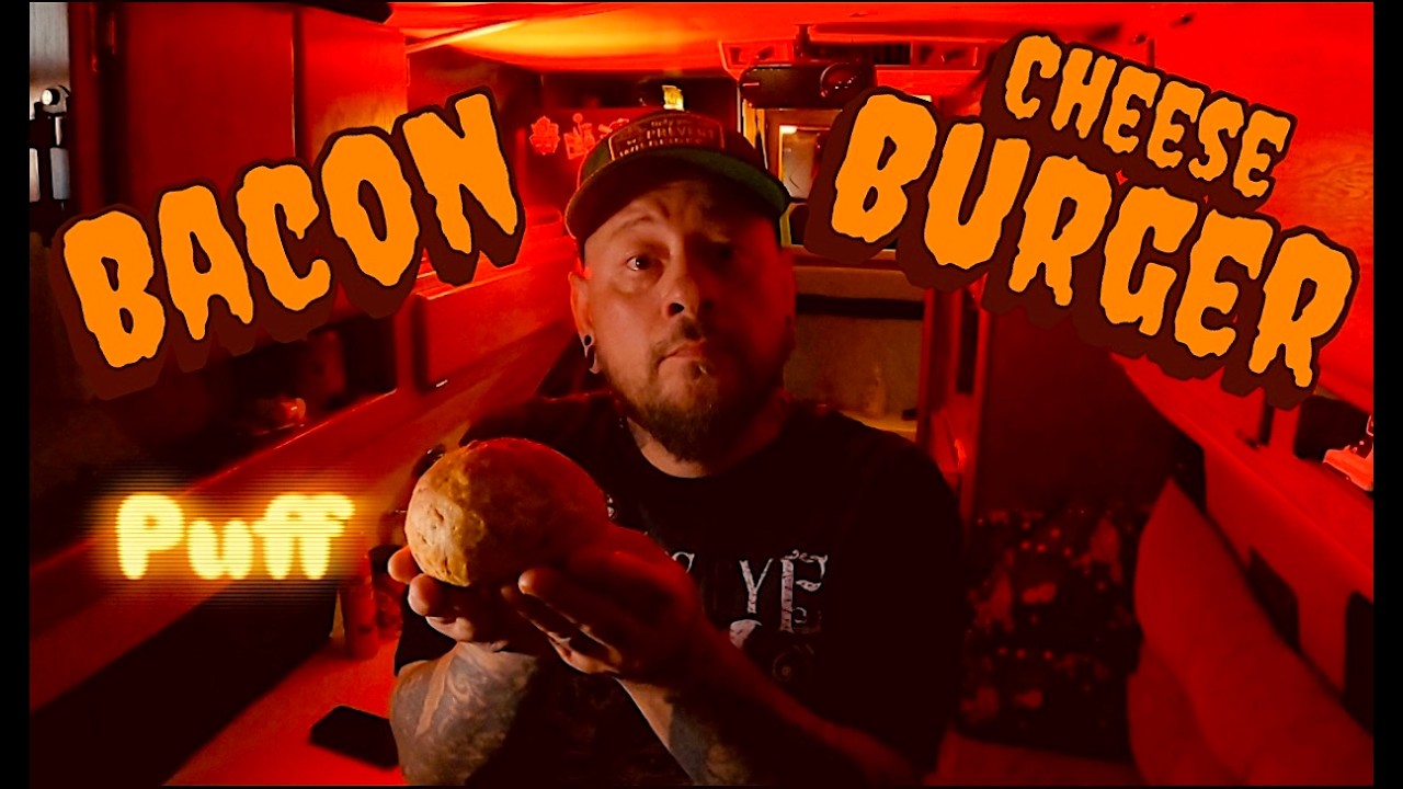 Cooking Off-Grid in My Van: Bacon Cheeseburger Puffs