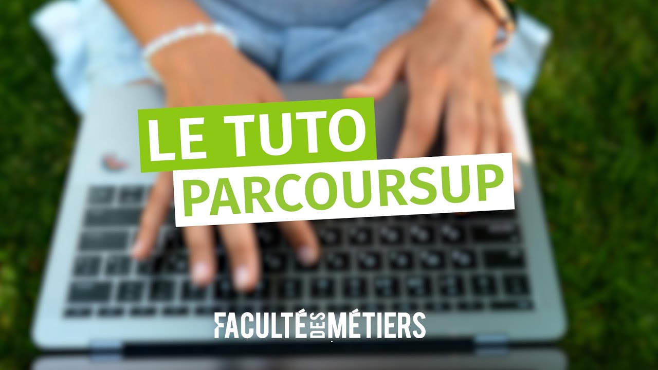 Tuto Parcoursup - 1 minute pour s'inscrire à une formation en alternance