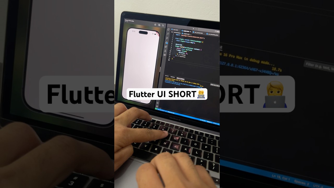 Flutter Tutorial for Beginners &ndash; Build This in 60s!