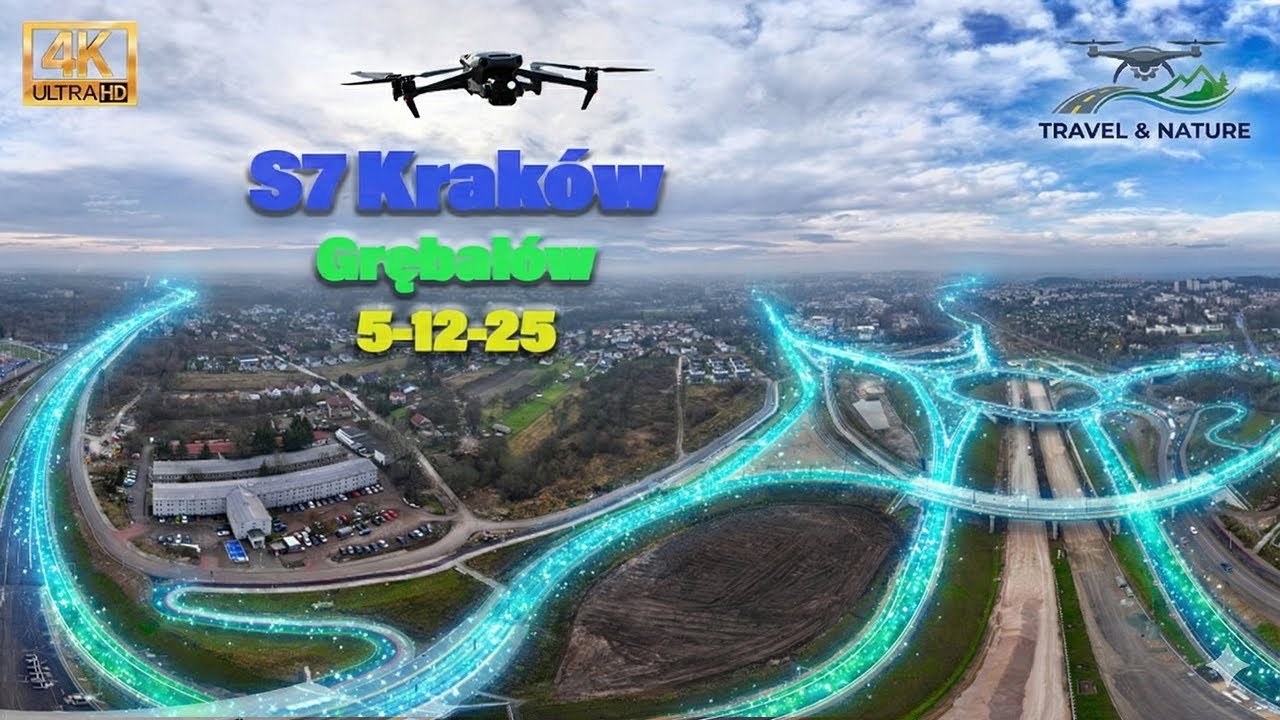 Budowa #S7 #Widoma #Kraków Węzeł #Grębałów 5 grudnia Jeszcze kilka dni