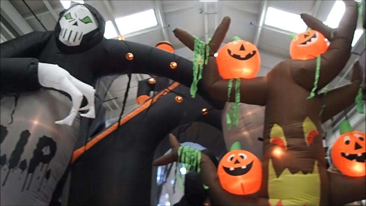 At Home Store Halloween Decorations/Props/Inflatables! Halloween 2015