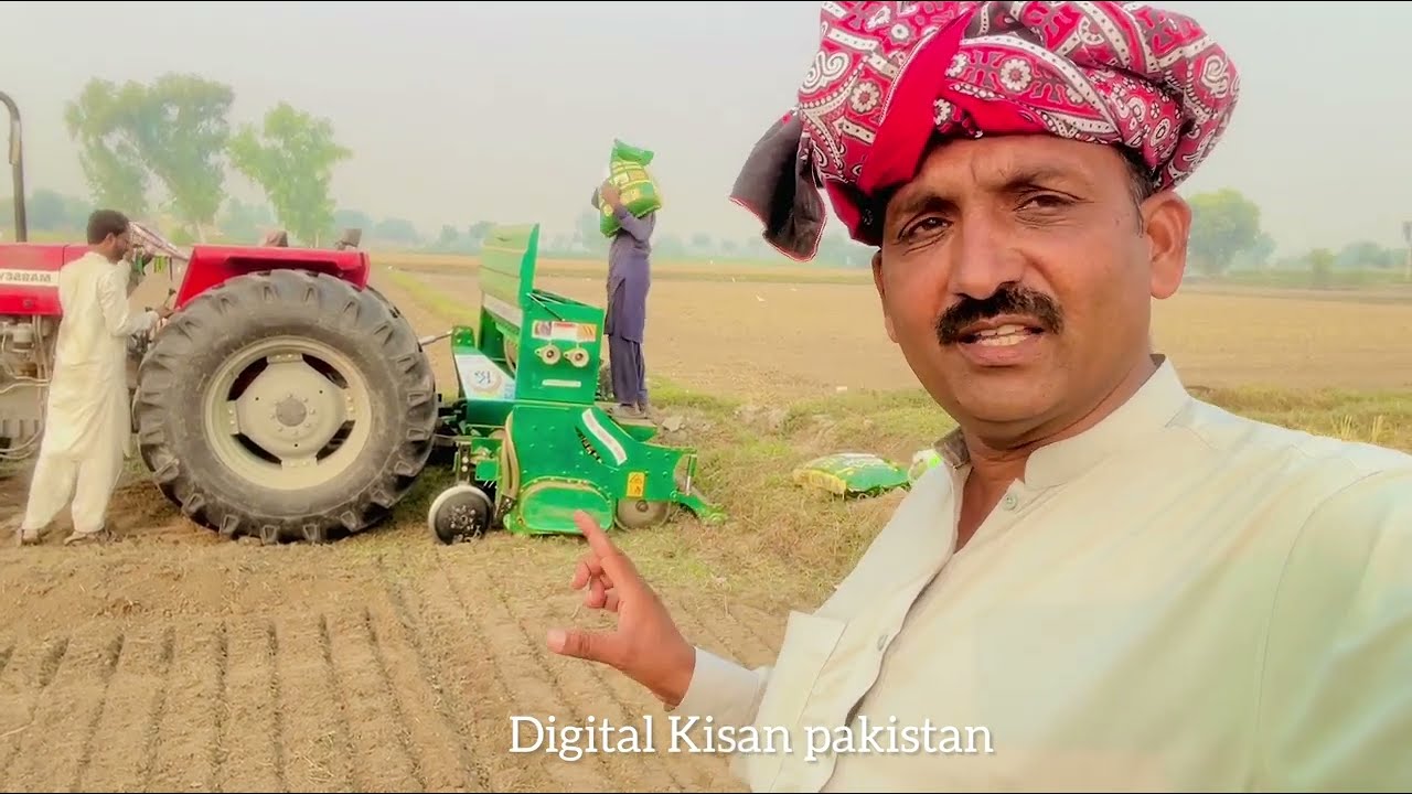Superseeder || Ghandam ki kasht jaaday wali zameen par