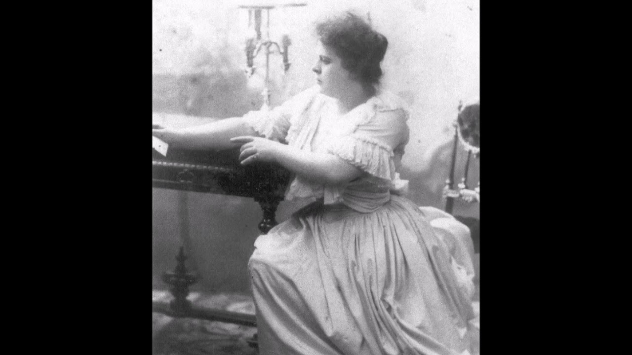 Massenet - Werther - Air des lettres - Marie Delna (1912)