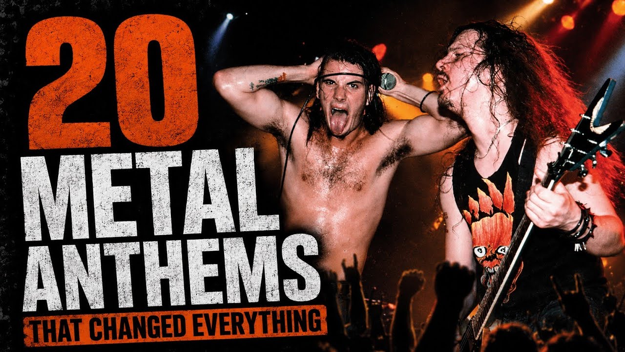 Top 20 Heavy Metal Anthems Of All Time!