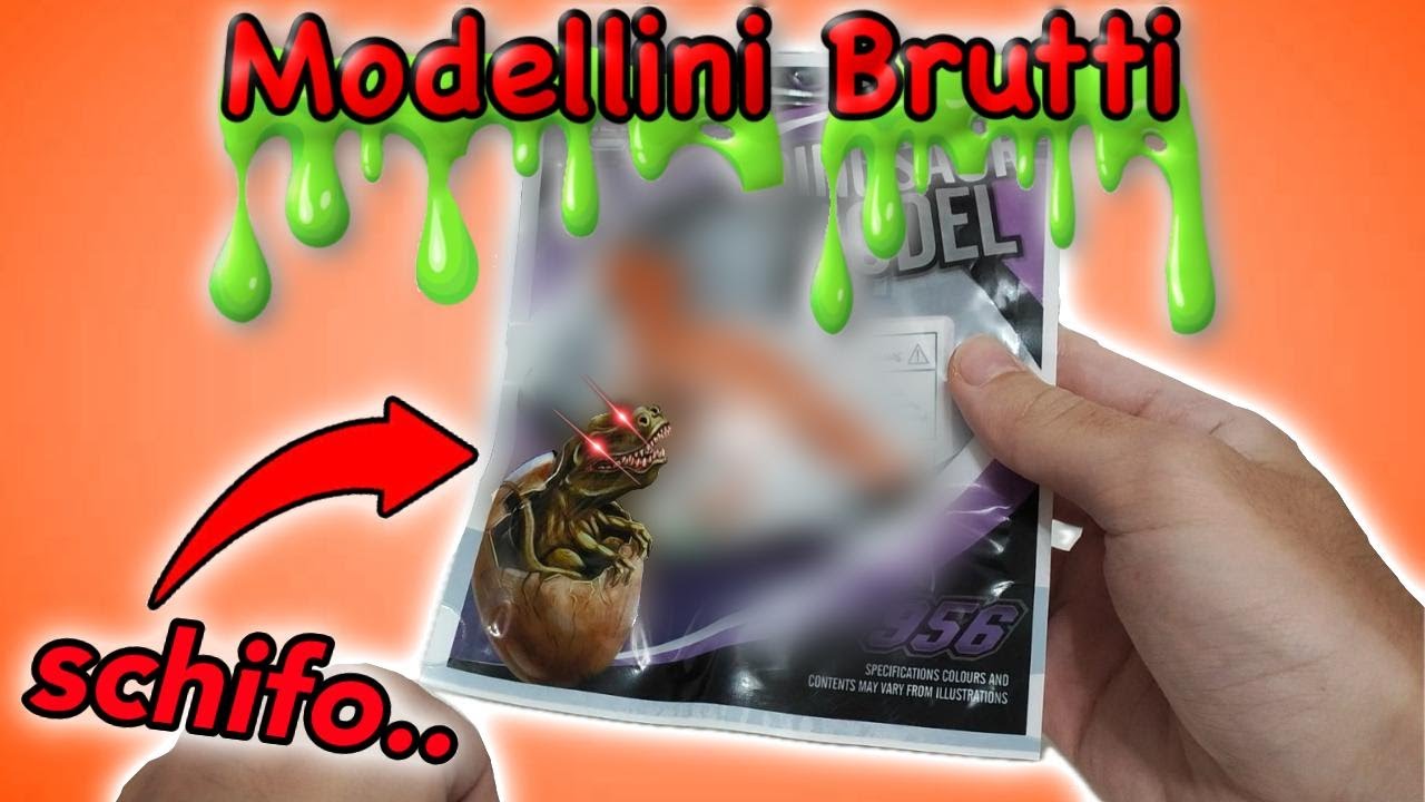 SCHIFEZZE A PALATE! MODELLINI BRUTTI |Dinosaur Model|