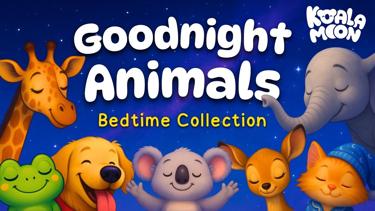 Goodnight Animals 🐨💤 THE ULTIMATE Calming Bedtime Stories for Kids Who Love Animals 🌙