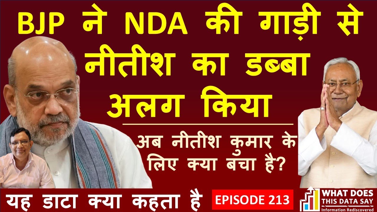Nitish Kumar has run out of options; he has nowhere to go now! | What Does This Data Say?