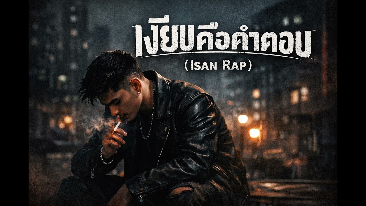 🎧 ชื่อเพลง เงียบคือคำตอบ Isan Rap