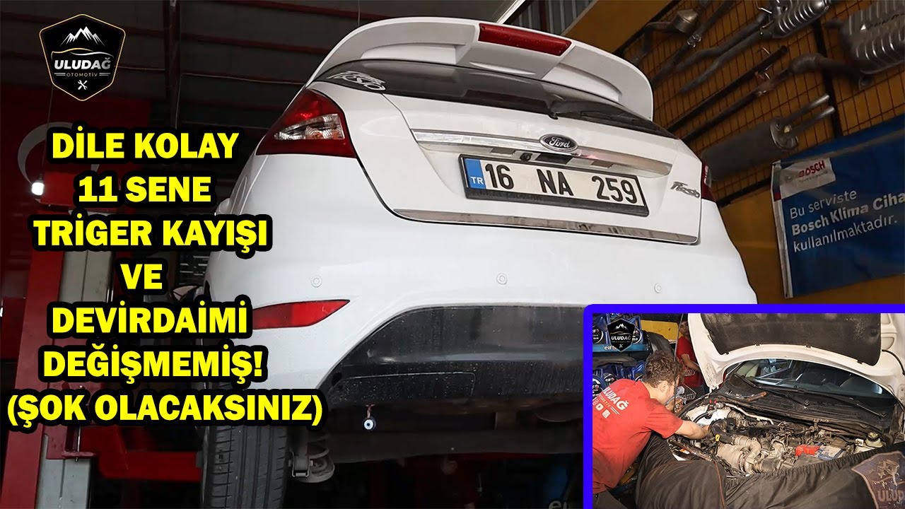 11 YILDIR TRİGER KAYIŞI VE DEVİRDAİMI DEĞİŞMEMİŞ ARABA! (2011 Ford Fiesta 1.4 Dci Motor)