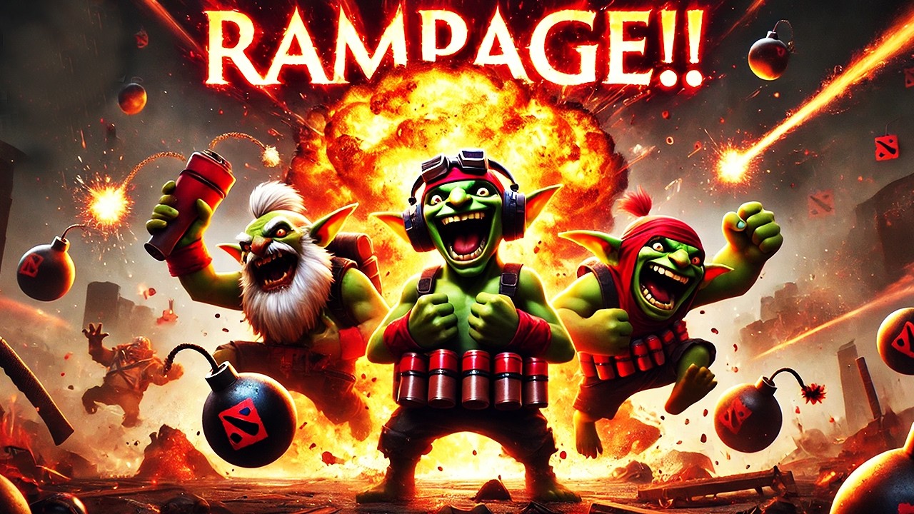When Dota 2 Players Go FULL RAMPAGE Mode