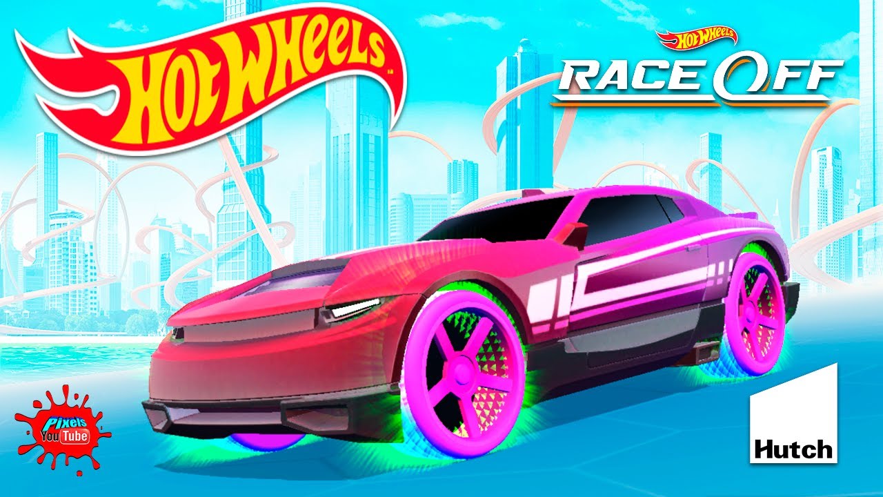 Hot Wheels Race Off New Glow Wheels Cars D Muscle