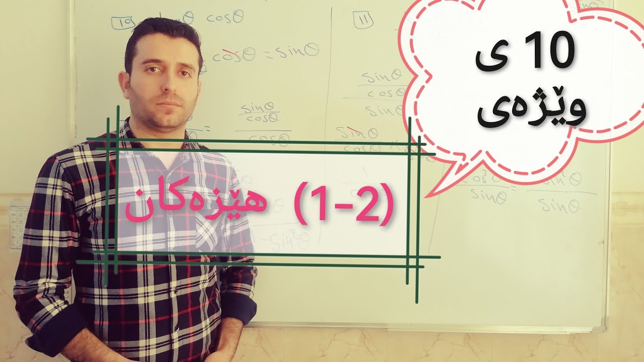 بیرکاری پۆلی ١٠ی وێژەی بەشی دووەم وانەی یەکەم