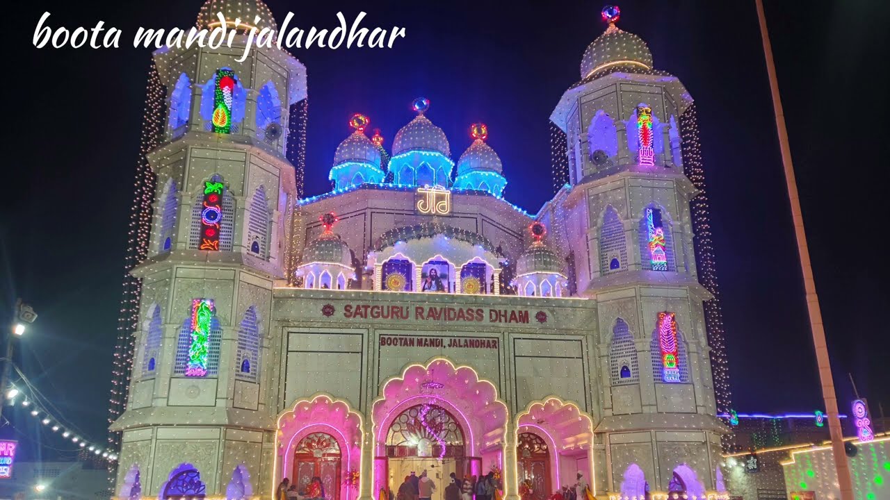 🙏🙏Dhan Dhan shri guru ravidas maharaj ji🙏🙏🙏boota mandi jalandhar 