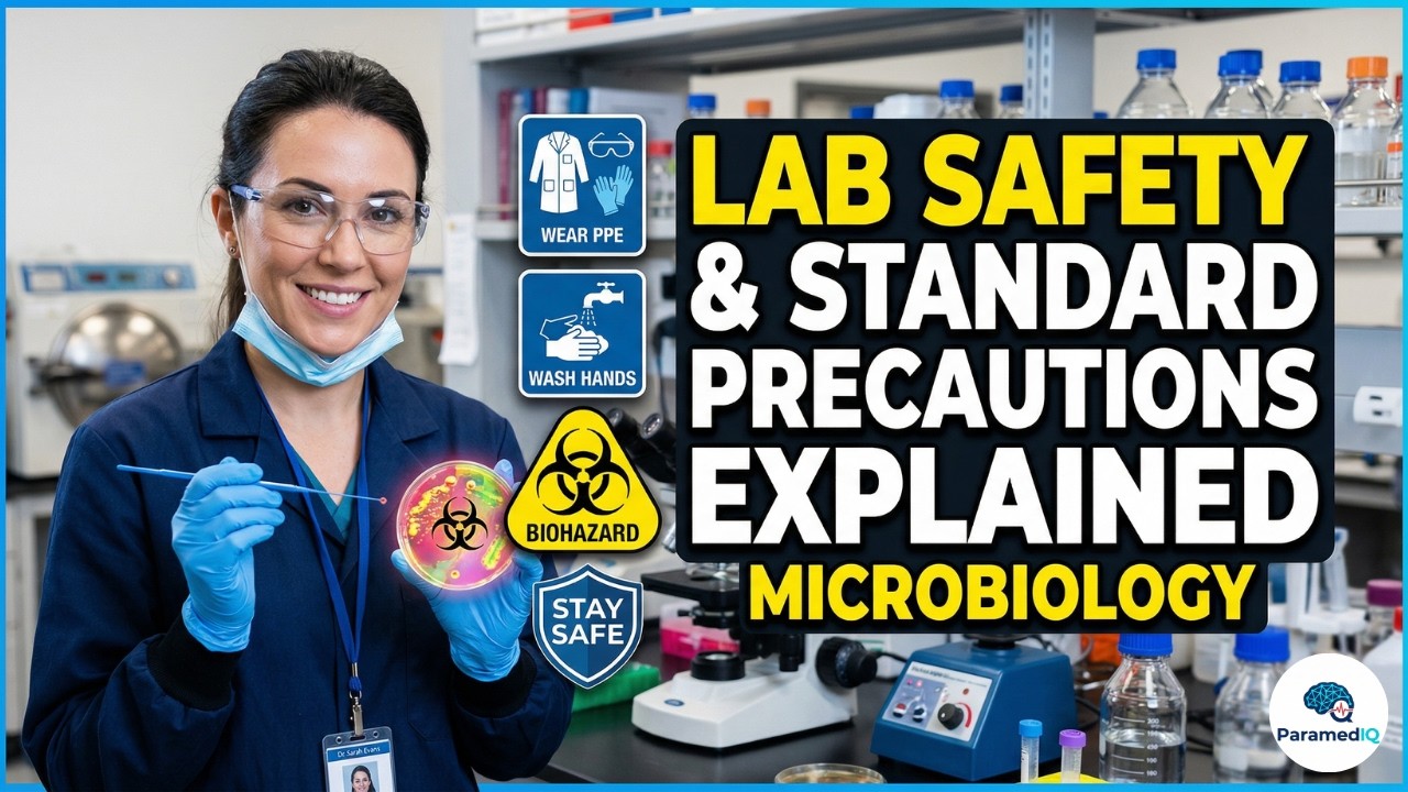 Laboratory Safety & Standard Precautions Explained | Microbiology | ParamedIQ