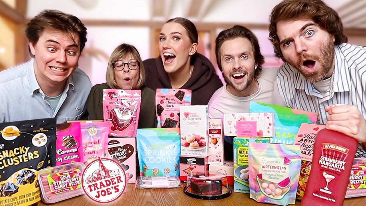 TASTING THE CRAZIEST VIRAL SNACKS... *valentines edition*