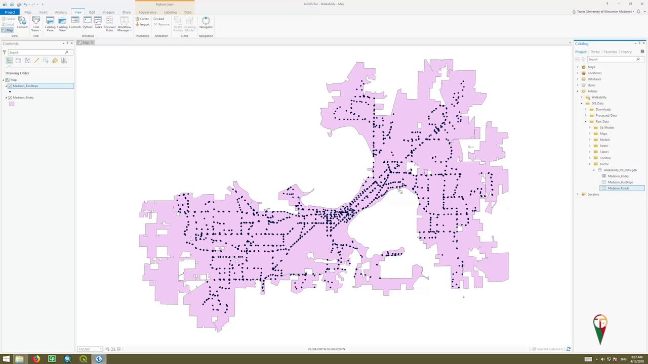 Adding data to ArcGIS Pro