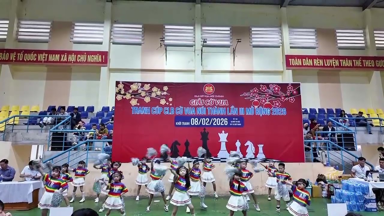 Khai mạc giải cờ Cờ Vua huyện Núi Thành lần thứ 3 năm 2026