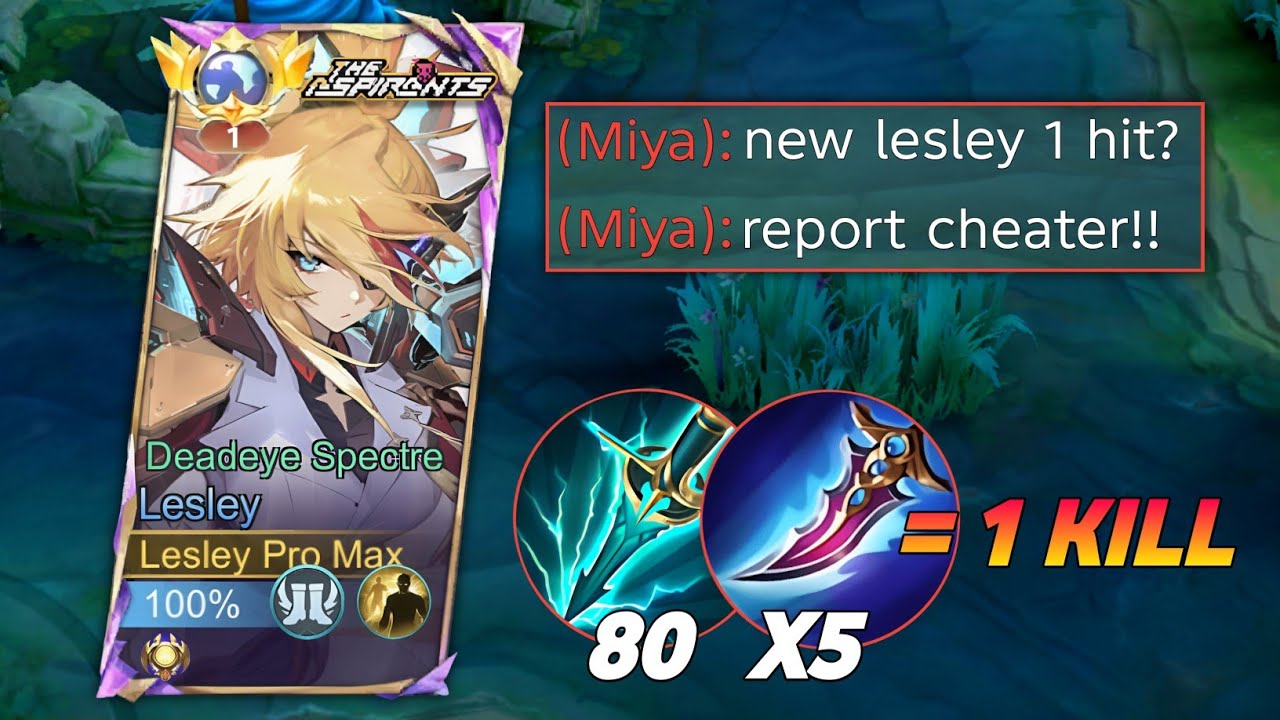 GLOBAL LESLEY BEST 1 HIT GUIDE TO RANK UP FASTER IN 2026!🔥 | LESLEY BUILD TOP 1 GLOBAL 2026 - MLBB