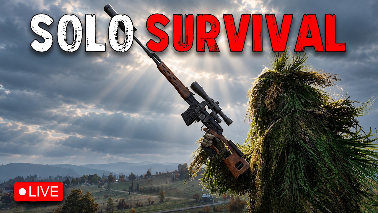 🔴 LIVE: SOLO SURVIVAL &mdash; So it Begins... | DayZ