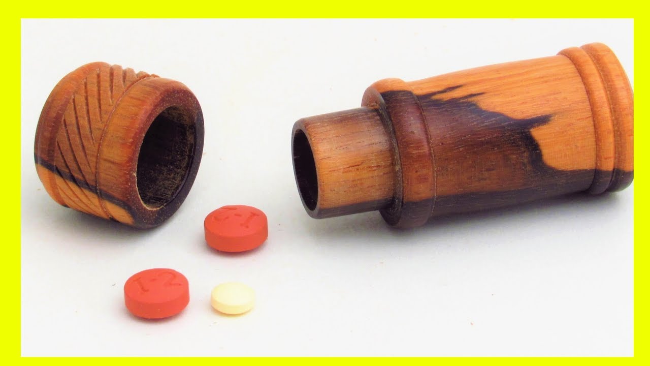 Make This Beautiful Wooden Pillbox From Scrap Wood in Minutes!