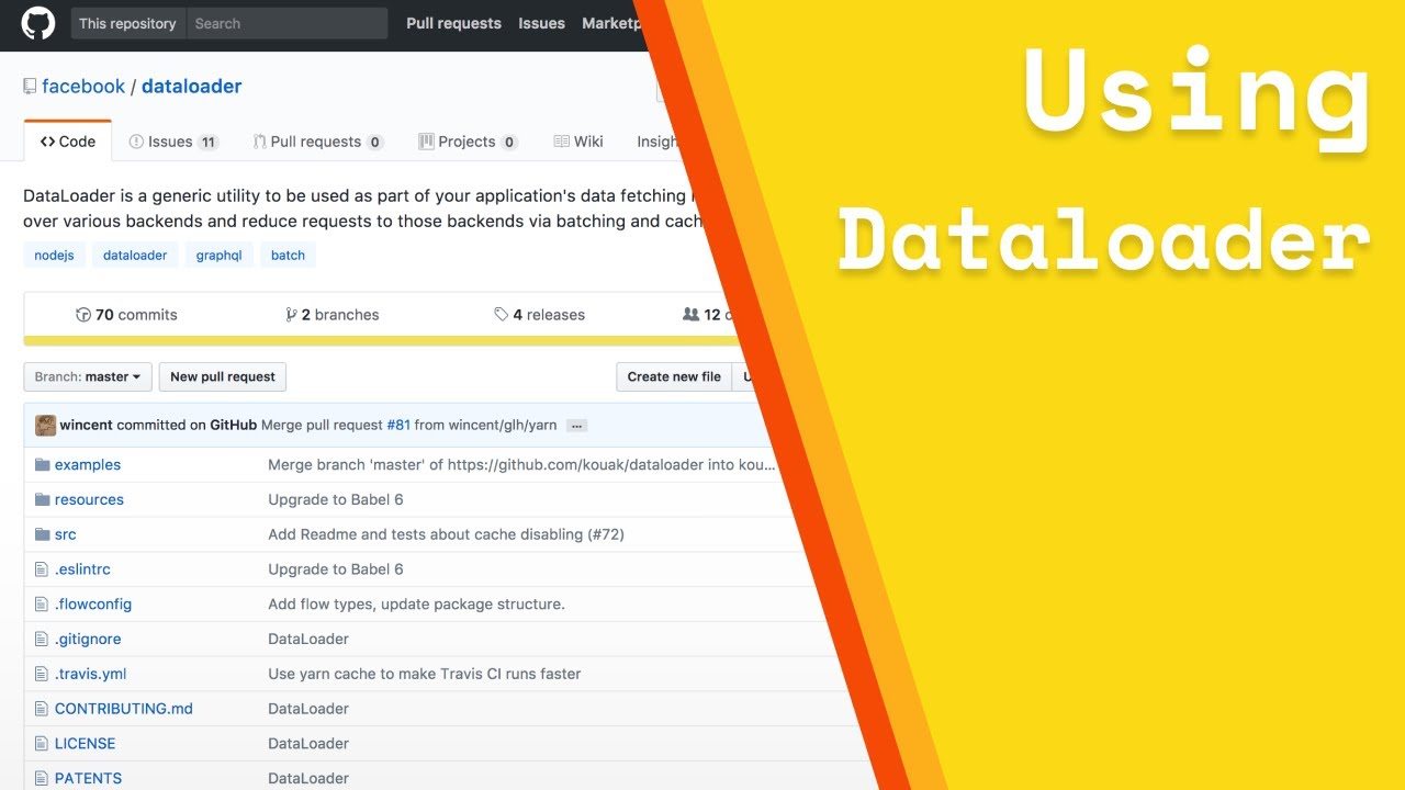 Using Dataloader to batch and cache database calls