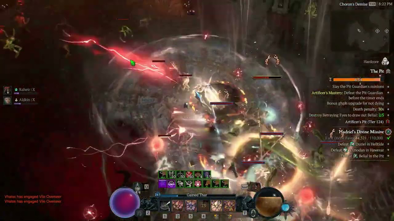 Diablo 4 - Pit 124 - Season 11 - Hardcore clear