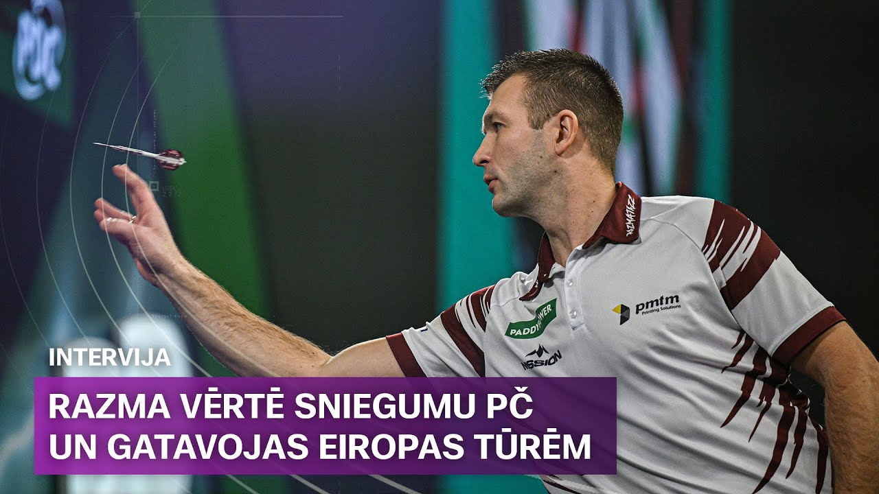 Šautriņmetējs Razma stiprina vājās vietas un nākamgad vēlas kāpt reitingā | Sporta Studija