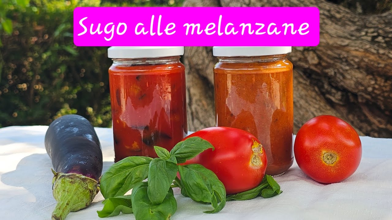 Sugo pronto alle melanzane