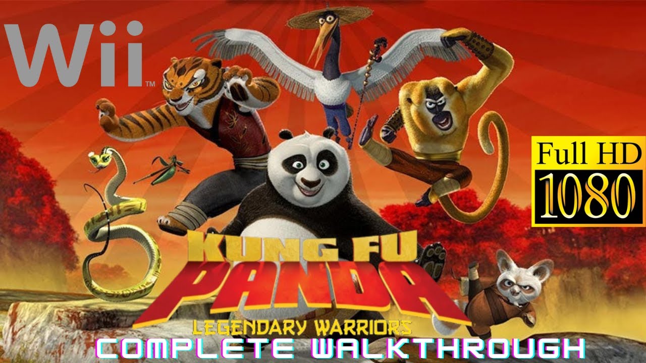 Longplay of Kung Fu Panda Legendary Warriors (Nintendo Wii, 2008)- Complete Walkthough in HD