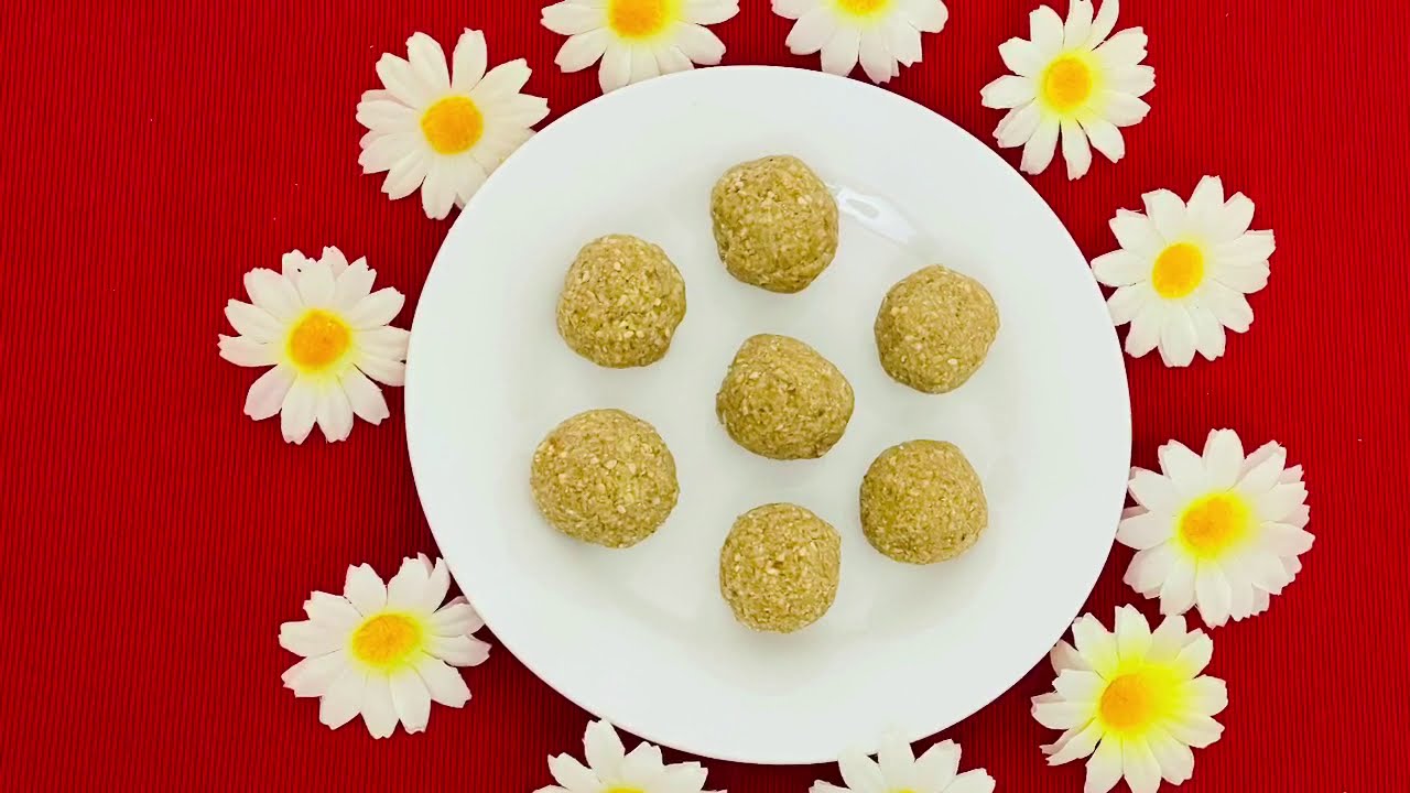Easy Tilgud laddu recipe | til gulache laadu | Til ke laddu | sugar free laddu |