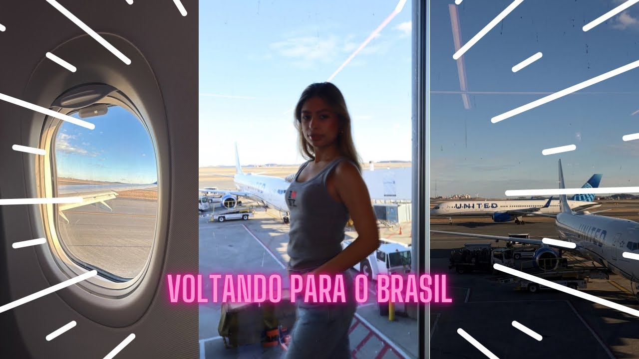 Vlog: voltando para o Brasil 🌟✨💓
