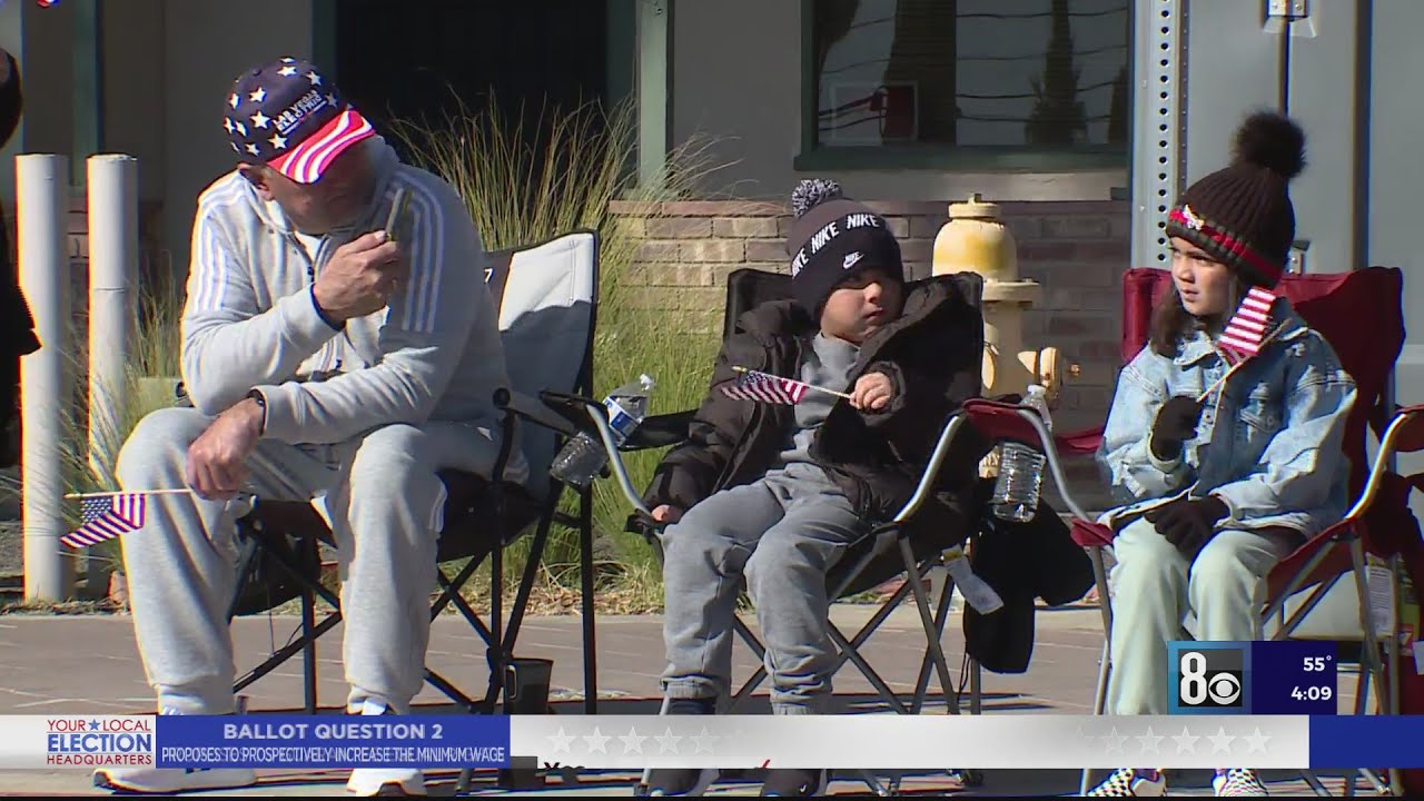 Veterans Day Parade brings crowds to downtown Las Vegas