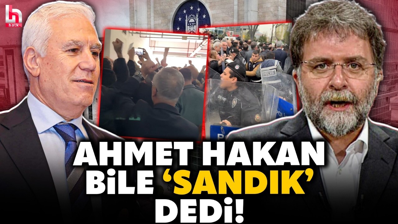 SARAY'I KIZDIRACAK &Ccedil;IKIŞ! CHP'li Bozbey'e yapılanlara Ahmet Hakan bile ikna olmadı! Olay s&ouml;zler!