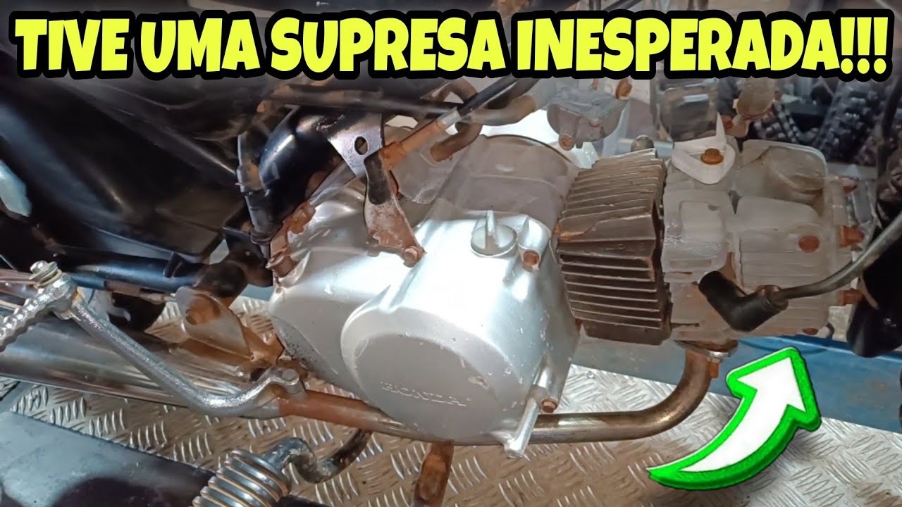 POP 100 COM BARULHO FEIO NO MOTOR *TEC TEC* veja o q era!