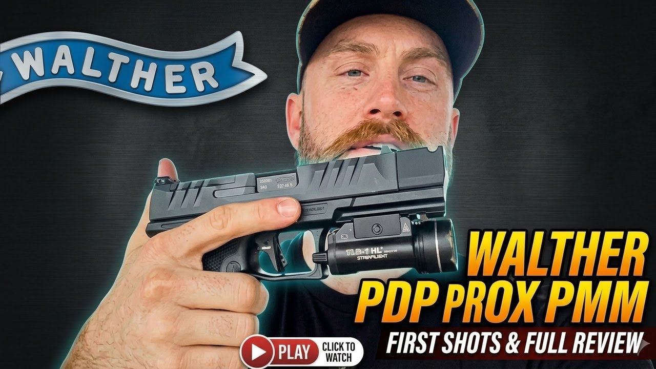 Walther PDP Pro X PMM First Shots Review