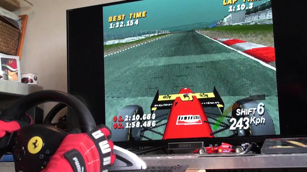 Formula 1 F1 1995 Ferrari 412T2 Suzuka PS1 Thrustmaster Wheel