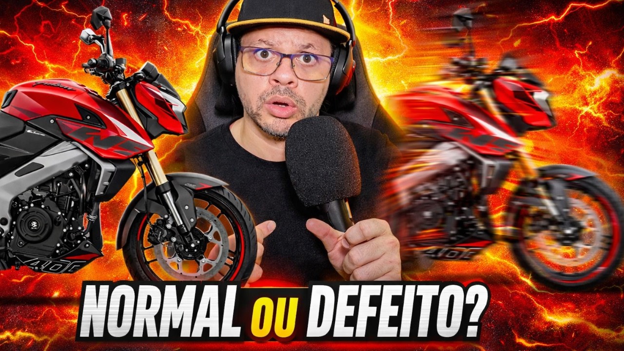 🔥A NS400Z vibra muito? Isso é um PROBLEMA GRAVE?