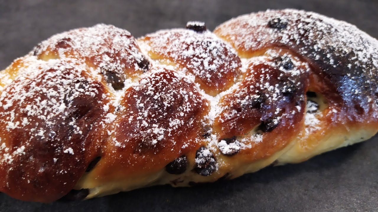 Brioche aux pépites de chocolat facile et rapide