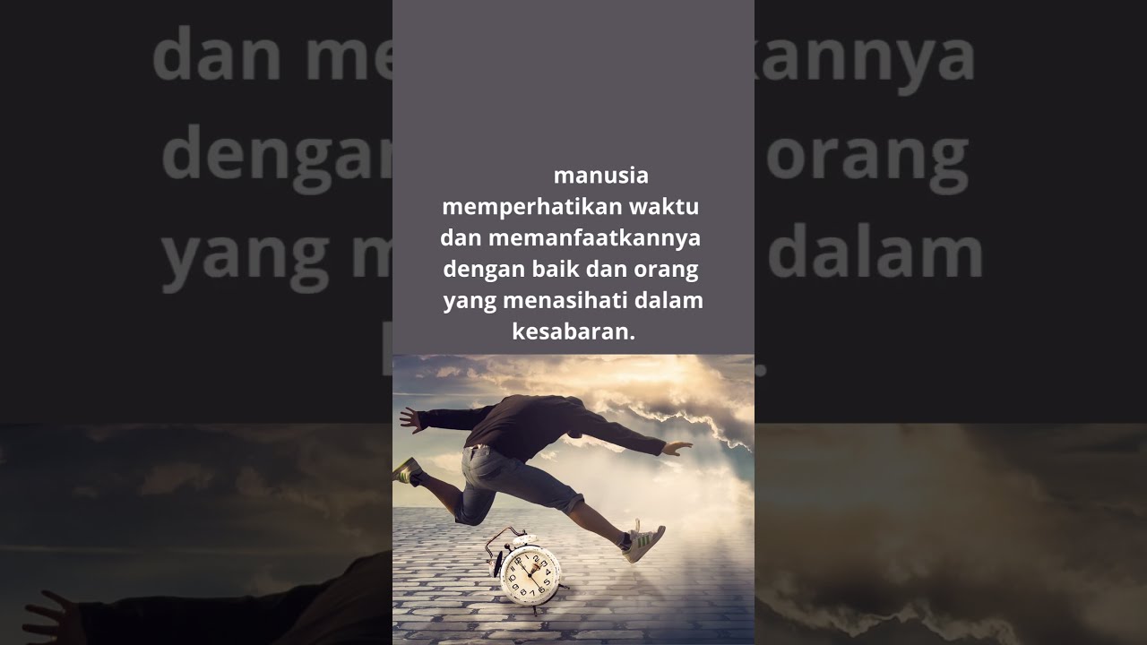 Surat Al Asr, Peringatan Allah tentang Merugi