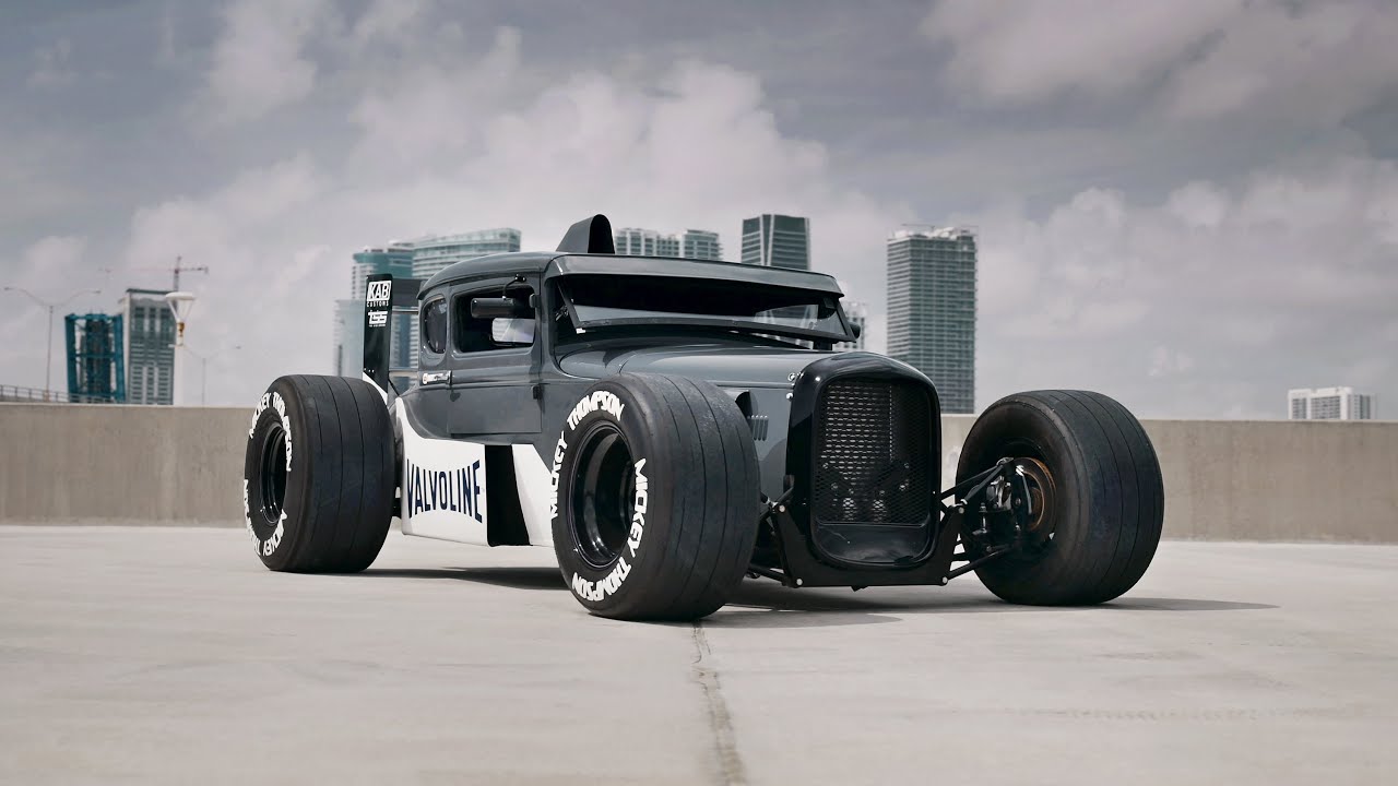 Ford Model A 1930-х годов с двигателем F20 от Рики! **Ездит по улицам**
