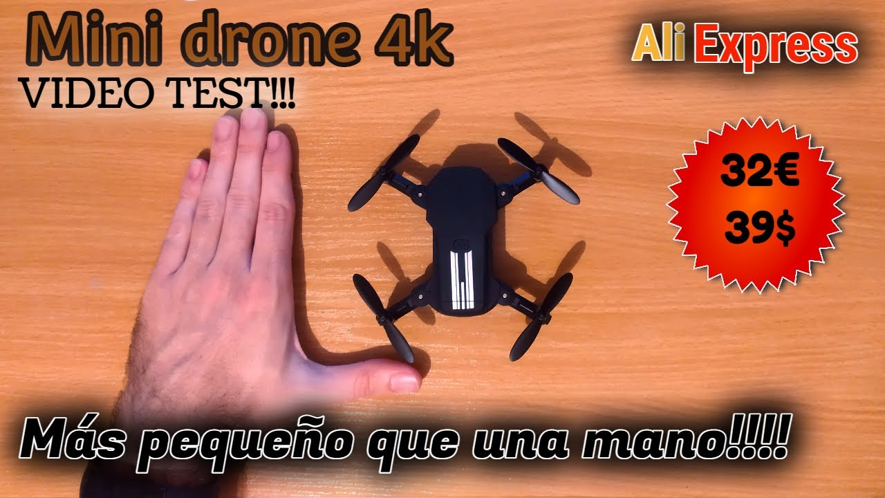Mini drone 4k Aliexpress con camara XKJ, LSRC, NYR, XTR español