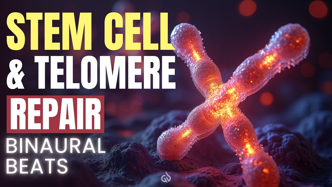 Boost Your Stem Cell Production: Healing Binaural Beats for Anti-Aging & Telomere Repair